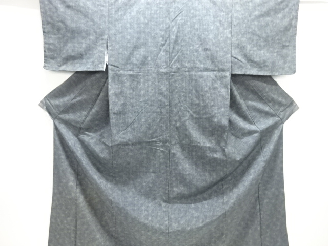 JAPANESE KIMONO / ANTIQUE KIMONO / SILK / TSUMUGI / BOKASHI PATTERN